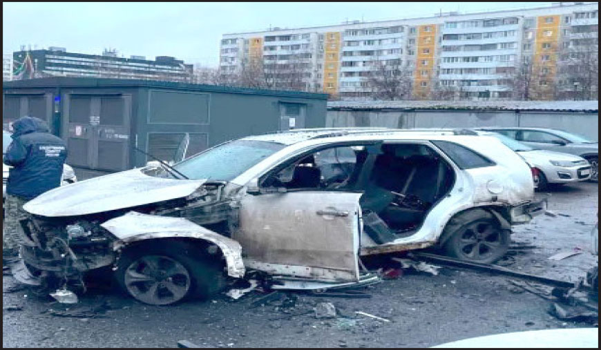 கார் குண்டு வெடிப்பில் ரஷ்ய ஜெனரல் பலி