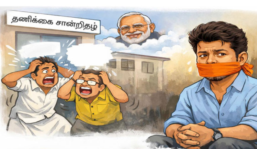 விஜய் மவுனியாக இருக்கும் போது மற்றவர்கள் பதறி என்ன ஆகப் போகிறது? பெ.சண்முகம் கேள்வி