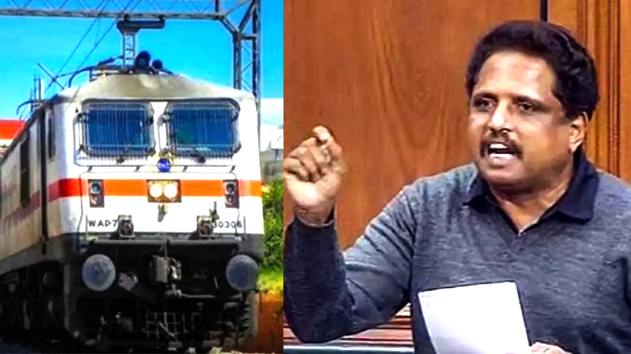 பாஜக ஆளும் மாநிலங்களுக்கு எண்ணற்ற வளர்ச்சித் திட்டங்கள் ரயில் திட்டங்களுக்கான பட்ஜெட்டில் தமிழகம் முழுமுற்றாக புறக்கணிப்பு!