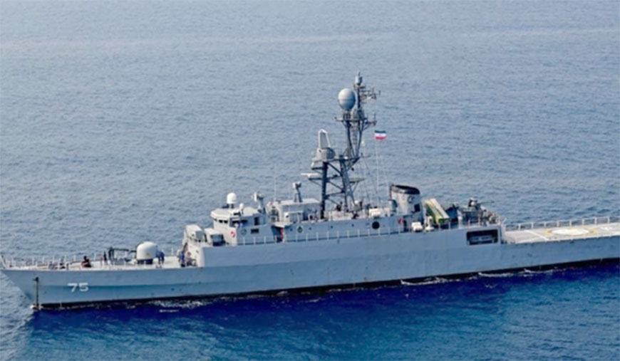 இந்தியாவின் விருந்தினராக வந்திருந்த ஈரான் கப்பலைத் தாக்கி அழித்த அமெரிக்கா!