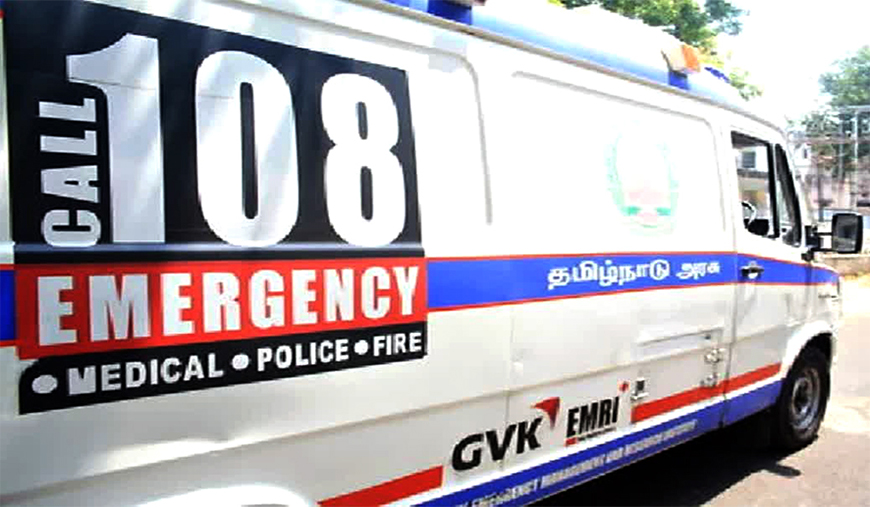 108 ஆம்புலன்ஸ் பணியாளர்களின் வேலையை  8 மணி நேரமாக்கி உத்தர